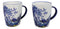 Pack Of 4 Japanese Hokusai Great Wave Mount Fuji Ceramic Mug Cups 12oz