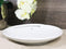 Pack Of 5 Ceramic Yukino Hana Collection Porcelain Round Dinner Plates 8.75" D