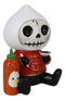 Furrybones Chinese Bao White Steamed Bun With Chili Bottle Furry Bone Figurine