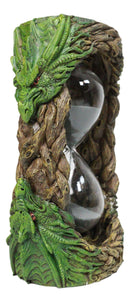 Draconian Hour Wisdom of The Woods Greenman Tree Ent Dragon Sandtimer Figurine