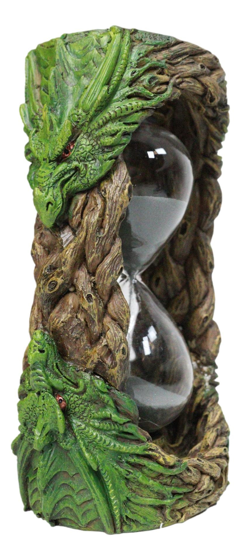 Draconian Hour Wisdom of The Woods Greenman Tree Ent Dragon Sandtimer Figurine