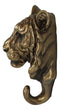 Ebros Bronzed Bengal Tiger Bust Wall Hook Hanger Forest Jungle Trophy Taxidermy Tigers
