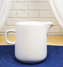 White Porcelain Artisan Hand Crafted Barista Style Maker Carafe Flask Part