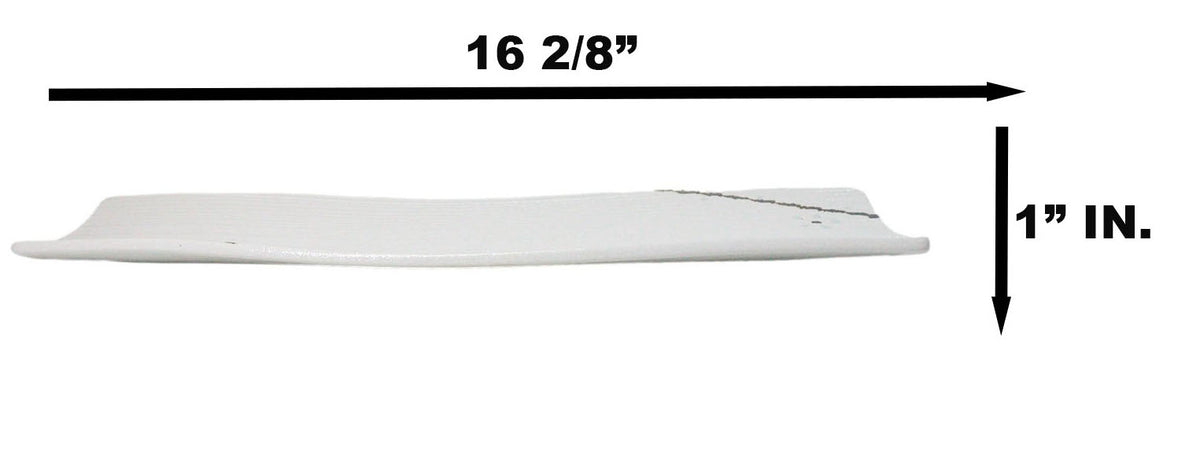 Yukino Hana Collection Large 16.5" Elongated Rectangular Wavy Serving Platter