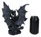 Gothic Faux Stone Ancient Legendary Five Headed Dragon Hydra Roaring Figurine