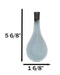 Pack of 6 Seikai Blue Sky Collection Ceramic Asian Soup Spoons With Hook 5.75"L