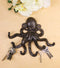 Rustic Cast Iron Nautical Sea Octopus Cthulhu 6 Pegs Tentacles Wall Hook Decor