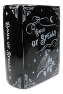 Witchcraft Magic Book of Spells 5.25" H Ceramic Book Shaped Planter Pot Vase