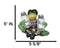 Cowboy Toad Frog With Hat Boots And Southwest Serape Salt Pepper Shakers Holder