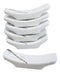 Pack Of 6 Frostflakes Yukino Hana Collection Porcelain Chopsticks Hashioki Rest