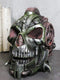 Steampunk Diesel Punk Machina Android Gearwork Robotic Cyborg Skull Figurine