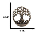 Ethereal Forest Celtic Greenman Ent Tree Of Life Backflow Incense Cone Burner