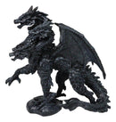 Legends Of Hercules Fantasy Five Headed Dragon Hydra Faux Stone Figurine 8"H