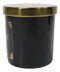 Wicca Witchcraft Mystic Tarot The Moon Black Opium Scented Candle With Gold Lid