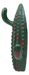 Pack Of 2 Cast Iron Rustic Southwestern Desert Cactus 2-Pegs Double Wall Hook