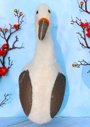 Adorable Animal Country Swan Bird Whimsical Soft Plush Doll Wall Head Decor