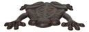 Pack Of 3 Cast Iron Amphibian Tree Frog Garden Stepping Stone Pave Foot Steps