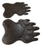 Pack of 2 Cast Iron Grizzly Bear Left and Right Paws Garden Stepping Stones