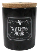 Wicca Midnight Ritual Witching Hour White Sage Pillar Candle Home Fragrance
