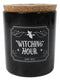 Wicca Midnight Ritual Witching Hour White Sage Pillar Candle Home Fragrance