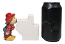 Western Cowgirl Kissing I Love Texas Sign Ceramic Salt And Pepper Shakers Set