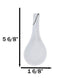 Pack of 6 Yukino Hana Collection Ceramic Asian Soup Spoons With Hook 5.75"L