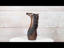 Rustic Western Country Chestnut Horse Decorative Vase Figurine Floral Planter