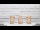 Rustic Country Hog Heavens See Hear Speak No Evil Piglet Pigs Figurines Set