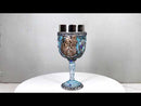 Celtic Knot Triple Moon Goddess Maiden Mother Crone Pagan Wiccan Wine Goblet