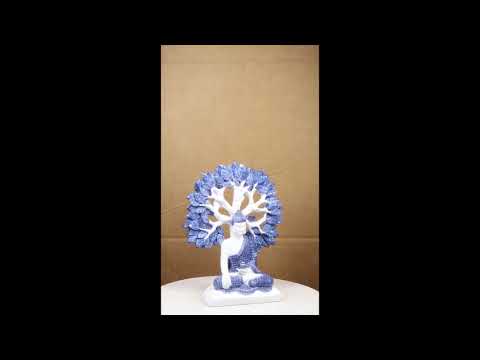 Meditating Buddha with Tree of Life Figurine | Ebros Gift