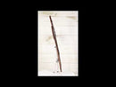 Large 19" H Faux Wooden Family Fleur De Lis French Lily Motif Wall Cross Decor