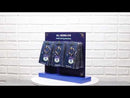 24 Wiccan All Seeing Eye Of Protection Keychain Charms With Display Stand Set