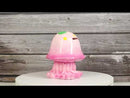 Whimsical Nautical Marine Pink Sea Jellyfish Money Coin Savings Piggy Bank