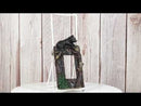 Set of 2 Rustic Forest Black Bears Climbing Tree Wall Single Rocker Cover