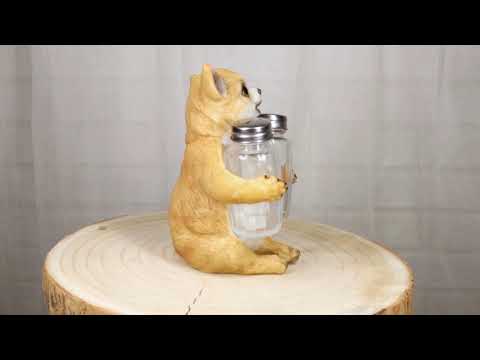 Chihuahua Salt and Pepper Shaker Holder