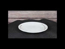 Set Of 6 Yukino Hana Snowflakes Melamine Appetizer Dessert Salad Round Plates 7"