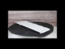 Pack Of 6 Melamine Yukino Hana Rectangular Sushi Entree Serving Platters 12" L