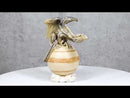Solar Galaxy Planet Saturn Terrestrial Guardian Brown Sand Dragon Figurine