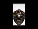 Large Nautical Marine Black Tone Faux Hawksbill Turtle Shell Replica Wall Decor