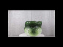 Ebros 7.25"H Ceramic Gourmet Green Savoy Cabbage Utensil Holder Or Flower Vase