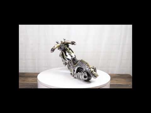 Dragon Motorcycle Sculpture | Ebros Gift