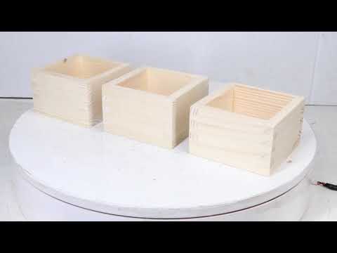 Set Of 3 Pink Sakura Mount Fuji Fujiyama Traditional Masu Square Box Sake Cups | Ebros Gift