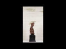Police Man Officer Cop in Uniform Portrait Bust Electroplated Statue With Base