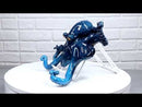 Nautical Marine Blue Giant Octopus Multi Point Tentacles Wall Hooks Sculpture