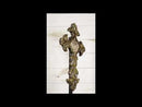 Rustic Southwestern Fleur De Lis Scrollwork God Bless A Friend Loves Wall Cross