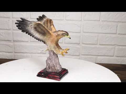 Golden Eagle Landing Figurine | Ebros Gift