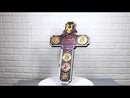 Remember Our Veterans Eagle USA Navy Army Air Force Military Medals Wall Cross