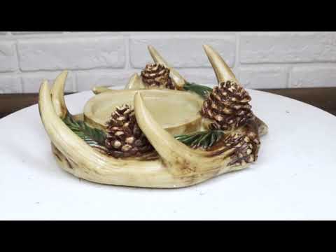 Antler Haven Candle Ring Holder