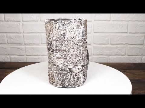 Yellow Goldfinch Birch Tree Candle Holder | Ebros Gift