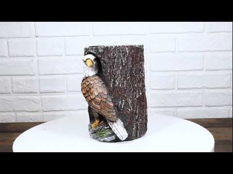 Bald Eagle Pillar Candle Holder | Ebros Gift